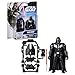 STAR WARS ActionVerse Darth Vader 4.5-Inch Action Figure & Accessories, Reusable Accessory Storage Rack, Toys for Boys & Girls Ages 4+