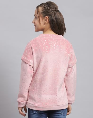 Image of Monte Carlo Girls Printed Round Neck Full Sleeve Sweatshirt (523063583)