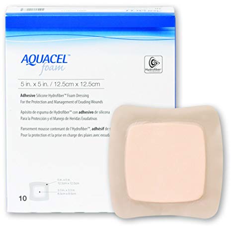 Foam Dressing Aquacel 5 X 5 Inch Square Sterile