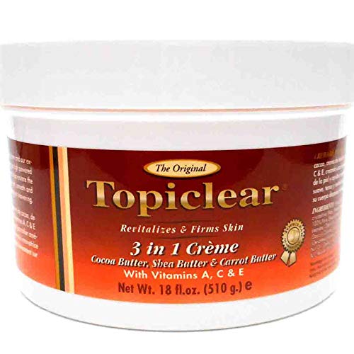 Topiclear 3 in 1 Creme Cocoa Butter, Shea Butter, Carrot