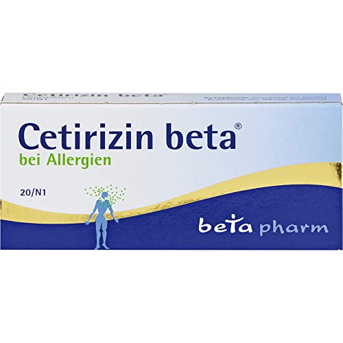 Preisvergleich Produktbild CETIRIZIN beta Filmtabletten 20 St