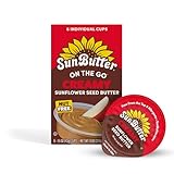 SunButter Sunflower Butter, Delicious, Creamy Alternative to Peanut Butter, 1.5 ounce on the go cups