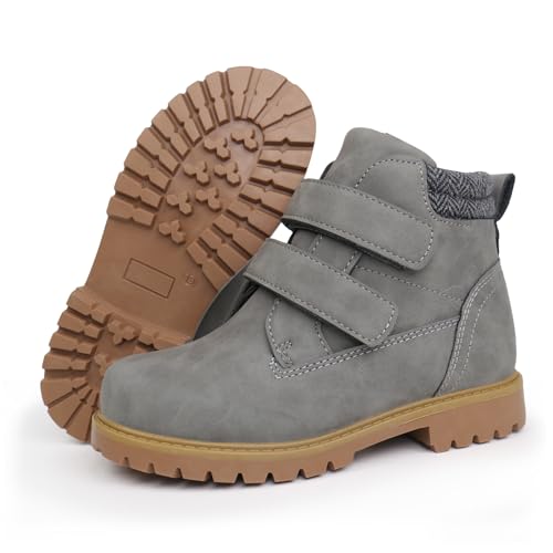 Tobfis Kids Waterproof Strap Work Boots (Toddler/Little Kid/Big Kid)4