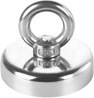 Hi.FANCY Powerful Magnetic Force Hang Anything with Magnetic Hook Easy to Assemble Group Multiple Sizes are Available Stainless, D36