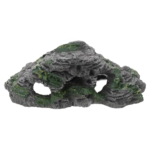 Toddmomy Realistic Turtle Basking Platform Rockery Decoration for Reptile Terrariums Tortoise Supply Aquarium Accessory for Turtle Tanks