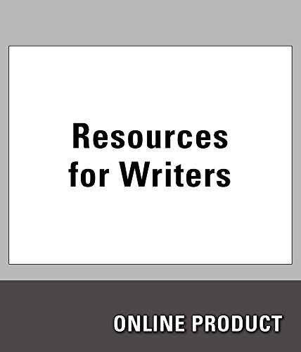 Resources for Writers, 1st Edition