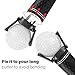 FINGER TEN Golf Ball Retriever for Putter Piker Upper 2/4/6/8/10 Pack Suction Cup Ball Grabber Tool with Screws Foldable Mini Ball Retrievers for Men Women Golfer(6 Pack