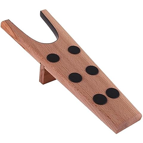 DELFA Descalzador de Madera de Haya Antideslizante Cover