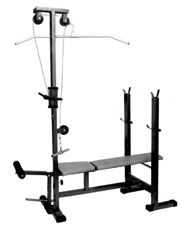 PRODUMAN HUB Gym Multipurpose Bench (Incline, Decline, Flat) for Home Gym Benchs with LAT Pull Down Machine Gym model 05 (Black, Max Wight Capacity: 300 Kg) (B0B5T53DJ2) Amazon Price History, Amazon Price Tracker