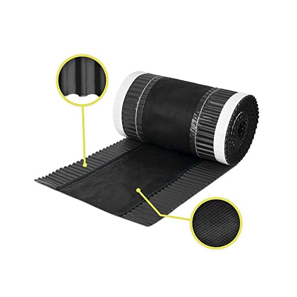 DQ-PP FIRSTBAND | Länge 5m | vRoll | Breite 320mm | Graphit RAL 7016 |Aluminium PP Vlies | Selbstklebend | Dach… – Bild 4
