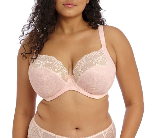 Elomi Lucie Underwired Plunge Bra (36FF, Pale Blush)