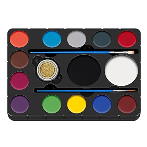 Maydear Face Body Paint Oil Palette，Professional 14 Colors Makeup Set For Cosplay Halloween #TOP1