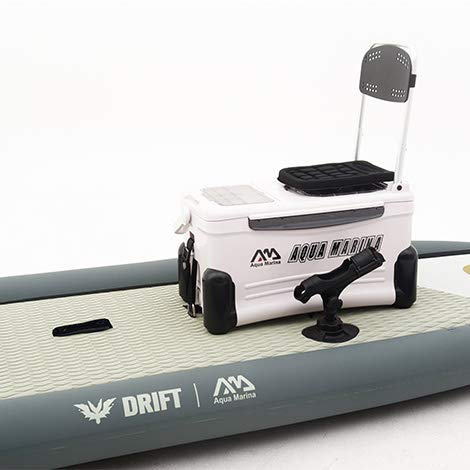 Prancha Stand up inflável Drift Aqua Marina - Com Bomba, Bolsa, Raquete, Leash de segurança, Nadadei