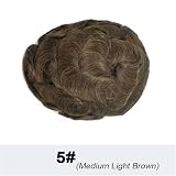 Męskie włosy 0,03 mm ultra cienka męska proteza włosów ludzkich z miękką podstawą PU w kształcie litery V system włosów naturalna linia włosów indyjski Remy Hair Baza