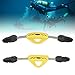 Yuecoom 2 PCS Diving Fin Strap, Scuba Diving Spring Fin Strap Scuba Diving Stainless Steel Spring Fin Straps Spring Strap Assembly Diving Equipment M for 41-44