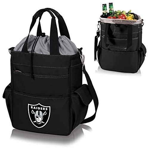 Black Las Vegas Raiders Activo Cooler Tote #TOP1