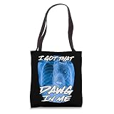 I Got That Dawg In Me Xray Pitbull Ironic Meme Viral Quote Tote Bag