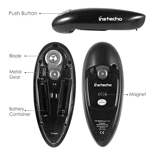 Electric Can Opener, Restaurant can Opener, Smooth Edge Automatic Electric Can Opener! Chef\'s Best Choice
