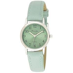 Ravel – Women’s Pastel Coloured Everyday Silver Tone Watch (27mm case)