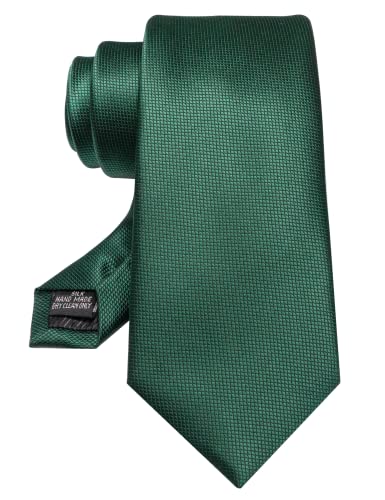 Image of JEMYGINS Solid Color Tie Mens Necktie for Business and Wedding
