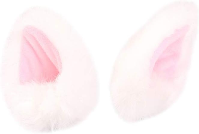 Cat Fox Long Fur Ears Hair Clip Headwear Cosplay Halloween Costume