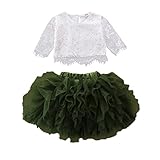 Jogginghose Set Kinder Kleinkind Baby Mädchen Herbst Winter Tüll Baumwolle Langarm Tops Röcke Set Kleidung Hose Mädchen