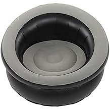 TOPINCN PVC Inflatable Couch Portable, Compression Sacks Sleeping Bag Accessories Inflatable Lounger Air Sofa Inflatable Air Sofa Grey