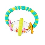 Bright Starts Grab & Spin Baby Rattle & BPA-Free Teether Toy, Ages 3 Months+ - Image 4