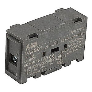 ABB OA3G01 Auxiliary Contact, For Use With OS/OT Series Switches