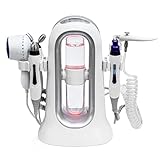 Elitzia Professional 5 in 1 Hydro Oxygen Facial Beauty Machine Spray Hot and Cold Face Skin Care Massage Device H2O2 Deep Cleaning of Face Rejuvenation Skin Tightening For SPA Salon Beauty ET010