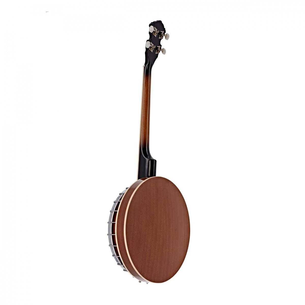 Banjo von Gear4music Tenor 4 String mit Finger Plektren und Stimmgerät