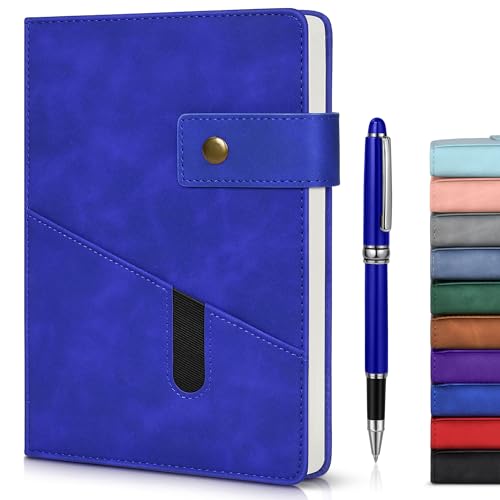 Lined Journal with Pen Navy