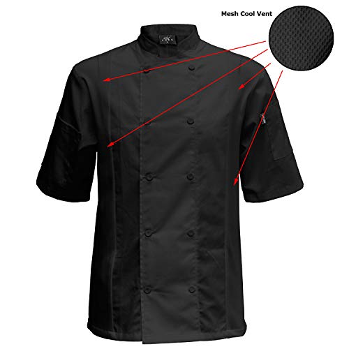 Image of Chef Code Cool Breeze Side Vent Chef Coat