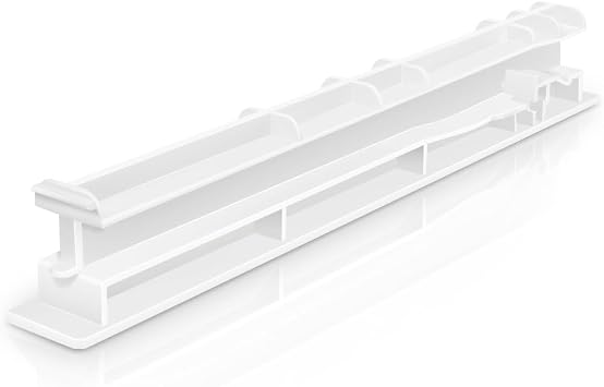 W10326469 Refrigerator Center Drawer Slide Rail for Whirlpool Maytag Fridge | Compatible with Kenmore KitchenAid Amana Refrigerators, Replace 8208326, 12796401, 67004514, AP6019603, 14.4 Inch Long