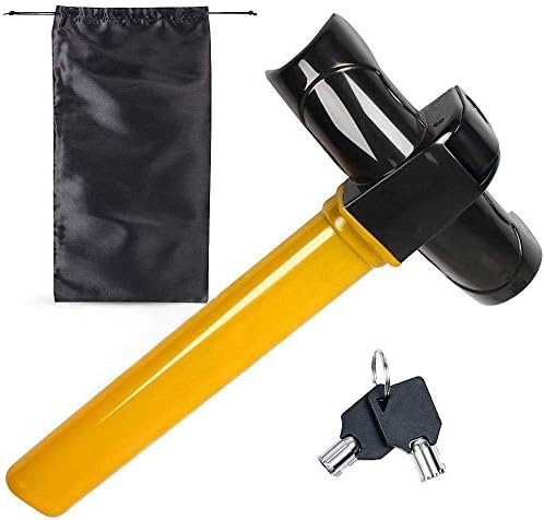 EFORCAR 1 PCS Universal Anti-Theft Car Auto Security Rotary Steering Wheel Lock