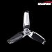 16pcs Gemfan Flash 2540 3-Blade Propeller 2.5inch Triblade Compatible with 1105 1106 Brushless Motor for DIY Micro FPV Drone Quadcopter (Transparent)