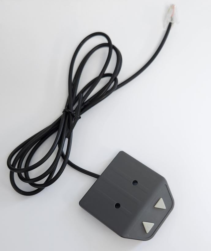 Linak - DPBK06 Desk Panel - Deskline - 62 inch Cable Included - Black RJ45 Jack