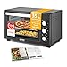 TZS First Austria Electric Mini Oven 35L, 1600W, 100-230°C, non-stick, convection, top/bottom heat, thermostat control, timer, oven light, accessories