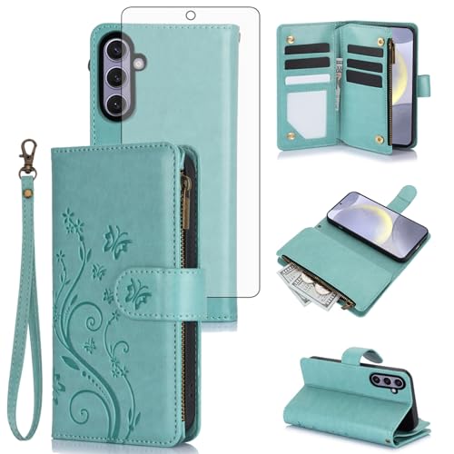 Coque pour Samsung Galaxy S24 Plus YM020 UK Vert, l'accessoire idéal pour vos sorties en ville