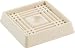 Shepherd Hardware 9166 2-Inch Square Rubber Furniture Cups, 4-Pack
