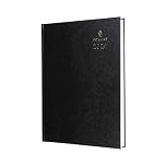Collins Standard Desk Diary for Professionals - A4 Day to a Page Business Diary (2026 Early Edition) - Black - (44E.99-26) - Premium Business Planner with Hardback Leathergrain Covers