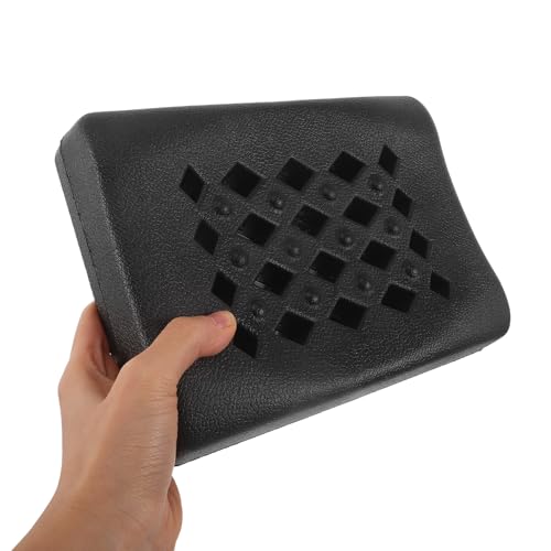 Oreiller cervical pour bac à shampoing en éponge noire et PVC souple lavable - 5