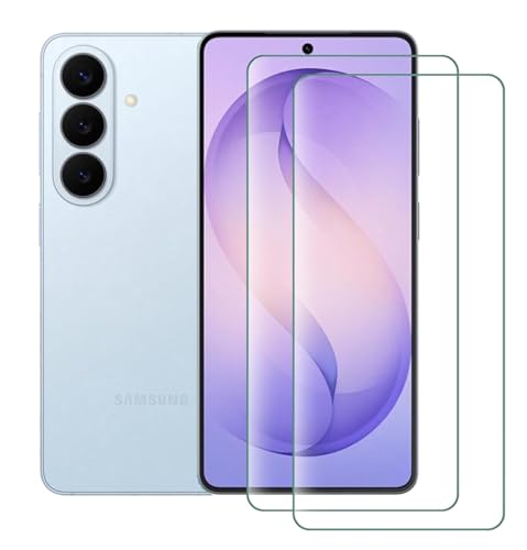 Image of FabeKeee Borderless Military-Grade Gorilla Tempered Glass for Samsung Galaxy S26 (Transparent) Case Friendly Full Screen Coverage with Installation Kit, Pack of 2
