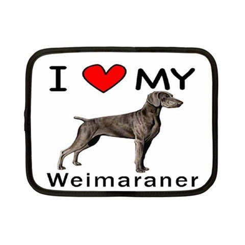 I Love My Weimaraner Tablet iPad Case - 1st Generation iPad - iPad 2 - New iPad - iPad 3 - iPad 4 - Fits all iPads and tablets