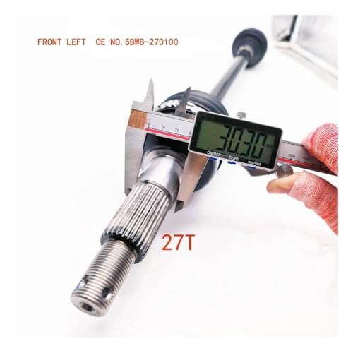 Eje homocinético izquierdo delantero compatible con CF550 800 1000 repuesto 5BWB-270100 2