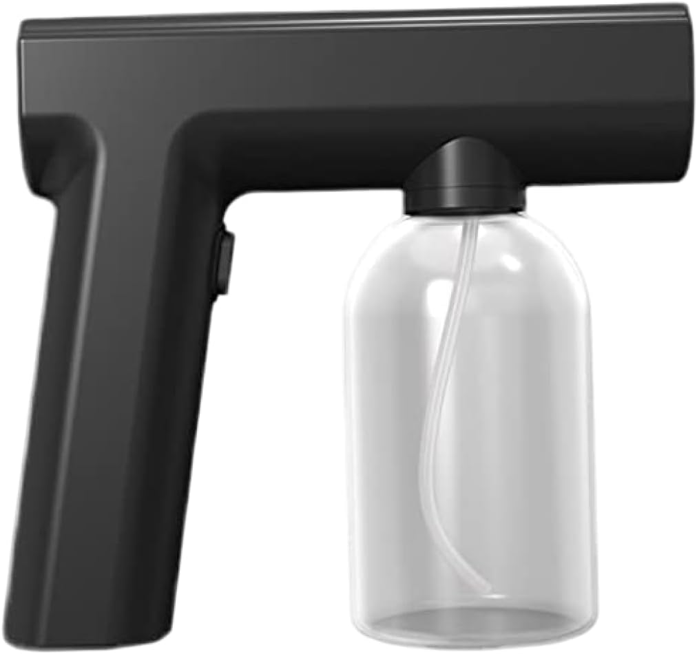 Portable Gun, Handheld Disinfectant Fogger Machine with Rechargeable Battery and 300ml Tank for Home, Office, Car & Indoor Use.