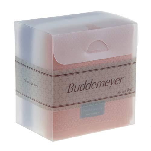 Jogo de Toalhas Buddemeyer Gourmet Quadriculado Pano de Copa Branco/Laranja/Azul 3 peças