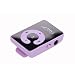 Sandistore Mirror Clip USB Digital Mp3 Music Player Support 1-8GB SD TF Card Purple