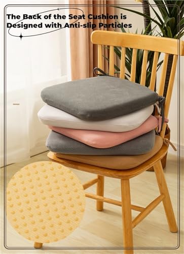 Chaise en mousse à mémoire pour soulager le dos avec coussin lavable - 4