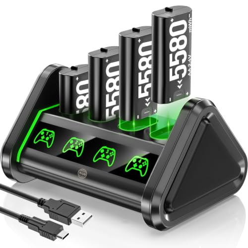 OIVO Rechargeable Battery Pack for Xbox Controllers